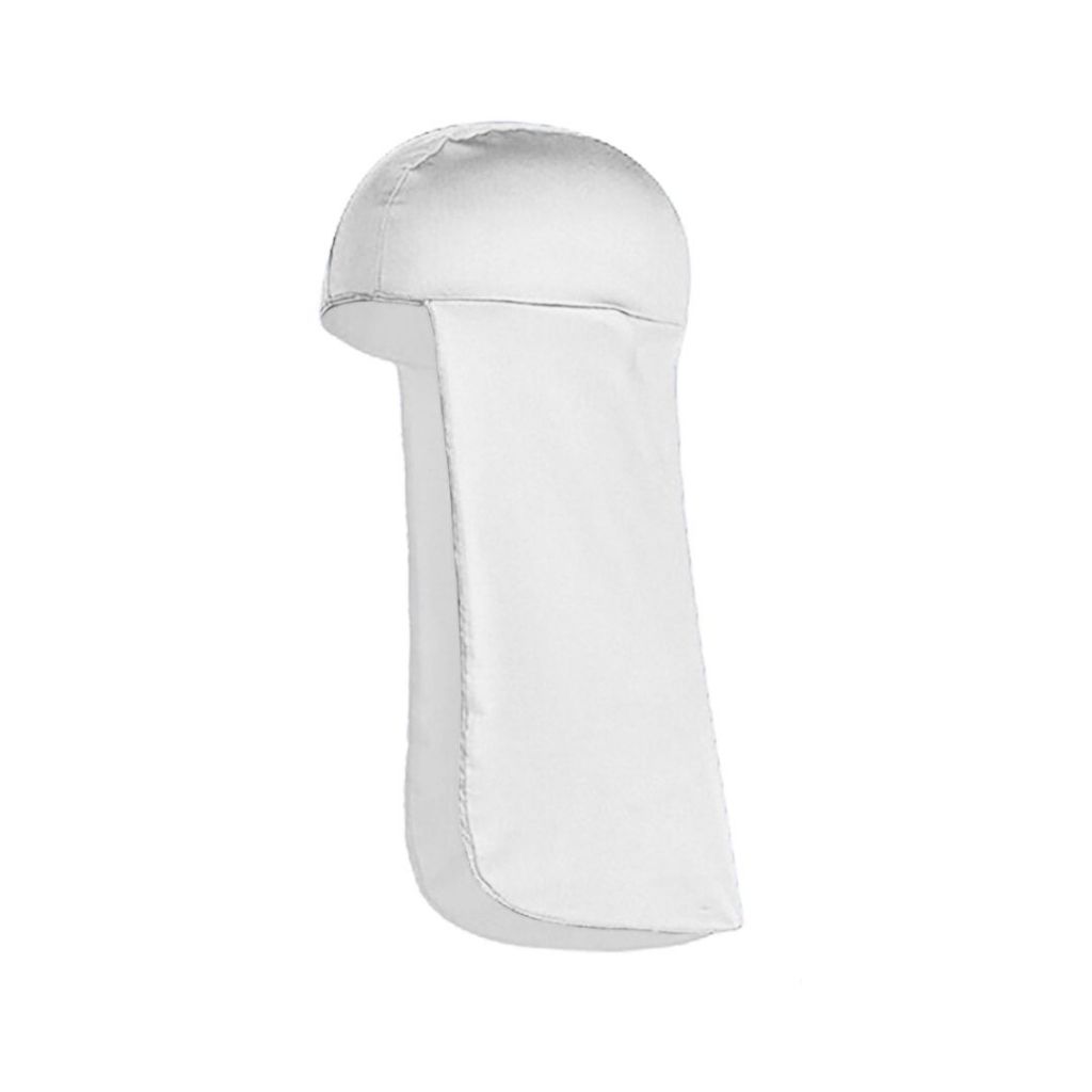 Protetor De Nuca E Pescoço Uv50+ Acessório Para Boné Branco