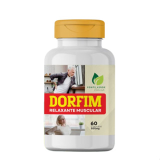 Dorfim Relaxante Muscular 500MG 120 Capsulas Fonte Verde