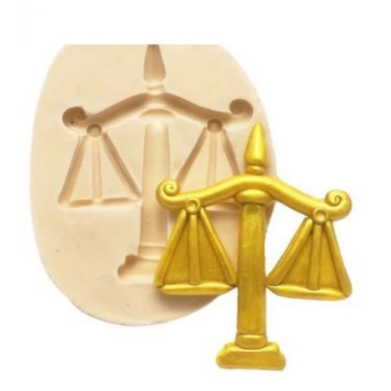 Molde de Silicone Balança Direito P cód 1254 em Oferta na Shopee