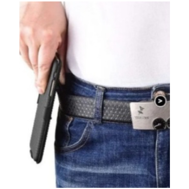 Capa+ Suporte de Cintura para Xiaomi Poco C55 COM CAPA DA CAMURÇA LINDO