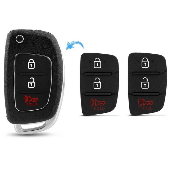 2 Capa Chave Hyundai Hb20 Canivete Hb 20s Controle Telecomando