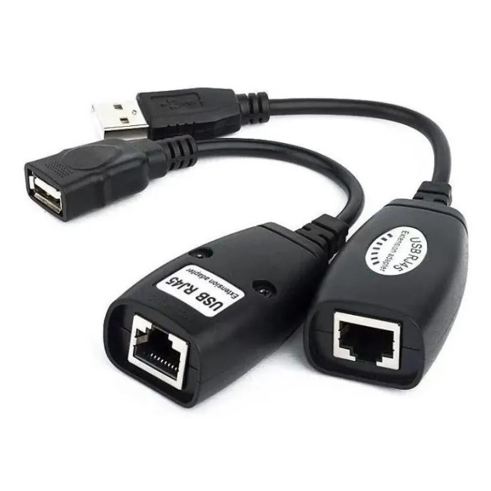 Adaptador Extensor Rj45 Usb 50 Metros
