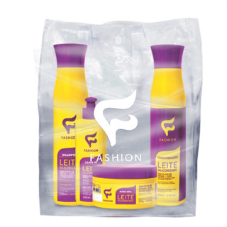 Kit Leite Siliconizado C/4 Produtos Bolsinha Fashion