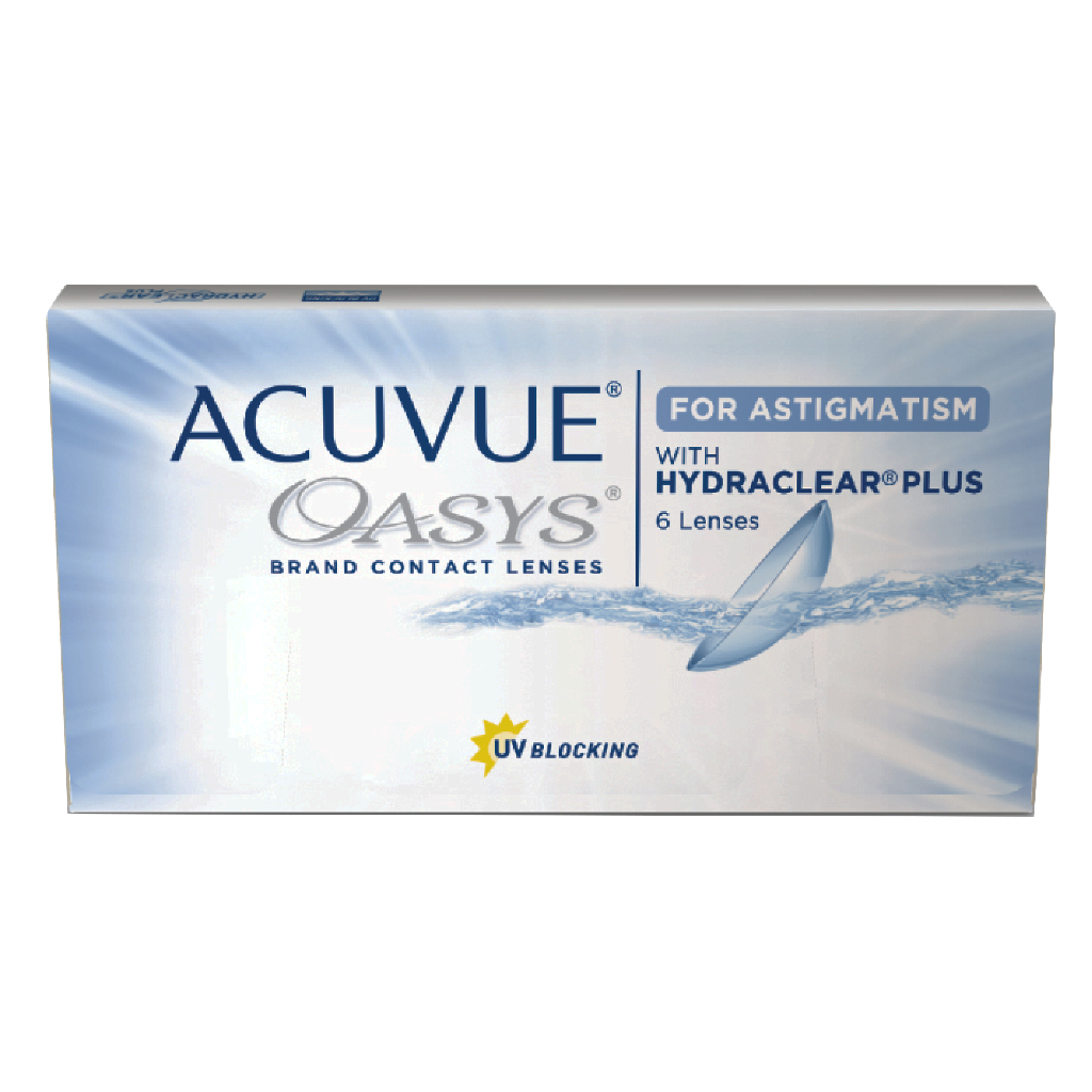 Lente De Contato Acuvue Oasys Tórica Astigmatismo em Oferta na Shopee