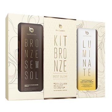 Kit Autobronzeador Spray + Ilumunador para o corpo e cabelo - Loja Oficial Best Bronze