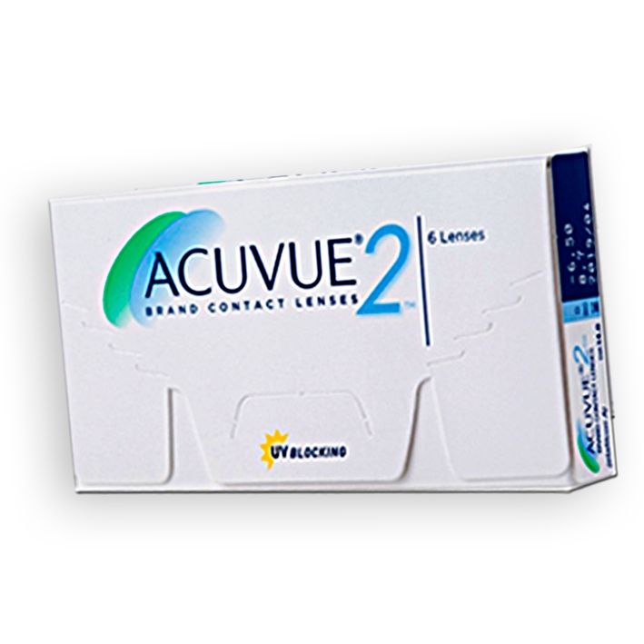 Lente De Contato Acuvue 2 com estojo em Oferta na Shopee