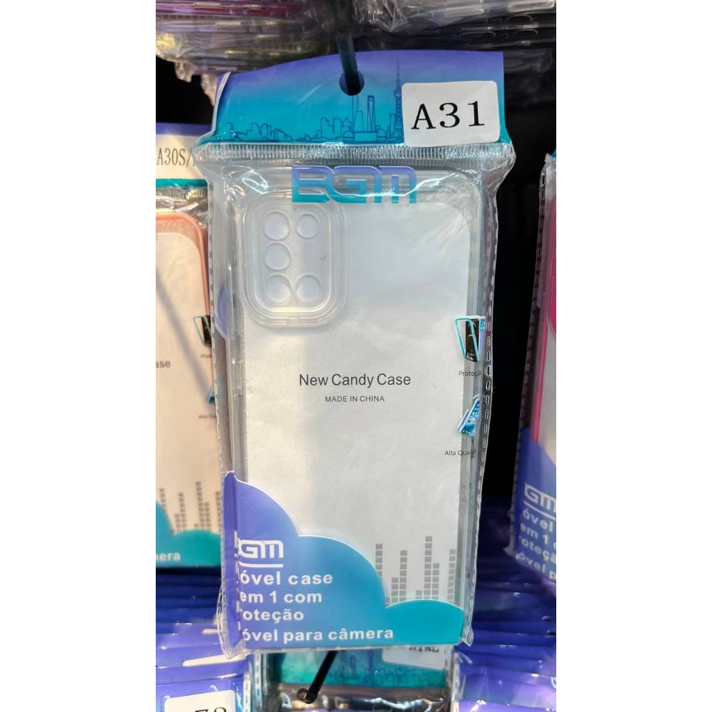 capa samsung galaxy A73 A53 A52 modelos Proteção Frente e verso Capinha Transparente e verso cores