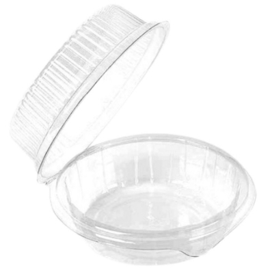 Embalagem Descartável Pote Redondo Com Tampa Articulada 640 - 150ml Para Bolos Tortas Mousses Pudim Doces e Sobremes em Oferta na Shopee