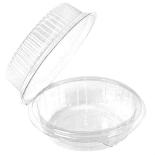 Embalagem Descartável Pote Redondo Com Tampa Articulada 640 - 150ml Para Bolos Tortas Mousses Pudim Doces e Sobremes em Oferta na Shopee