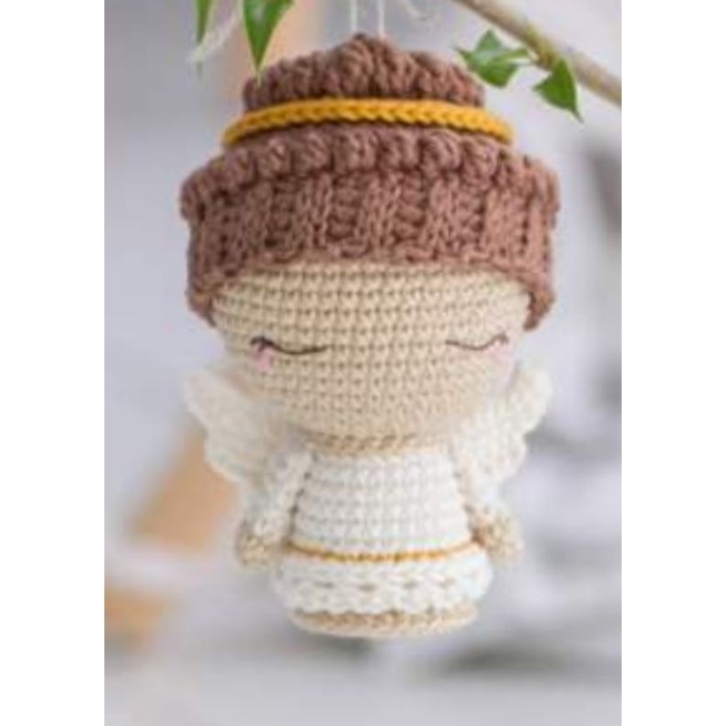 anjinho amigurumi/ anjo decoração