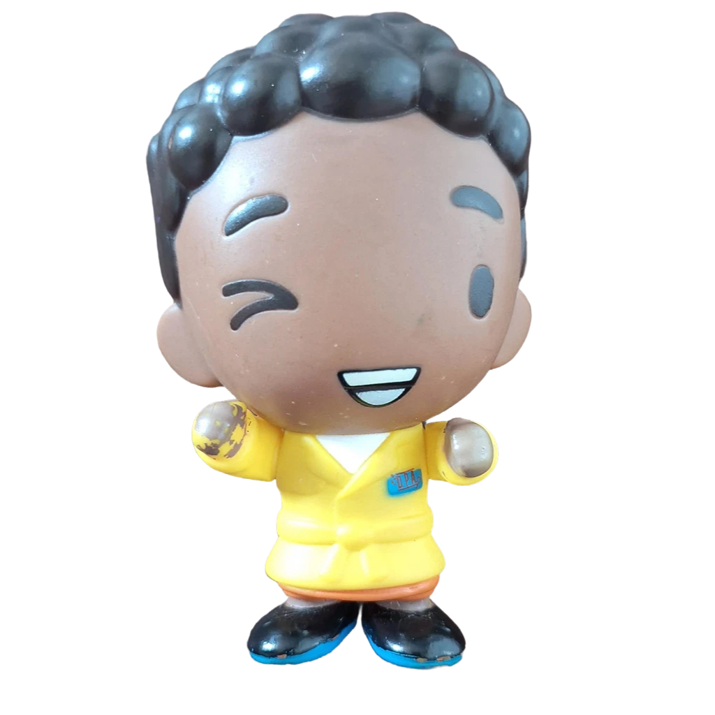 Brinquedo Boneco Detetives Prédio Azul Max Dpa Amarelo Em Vinil