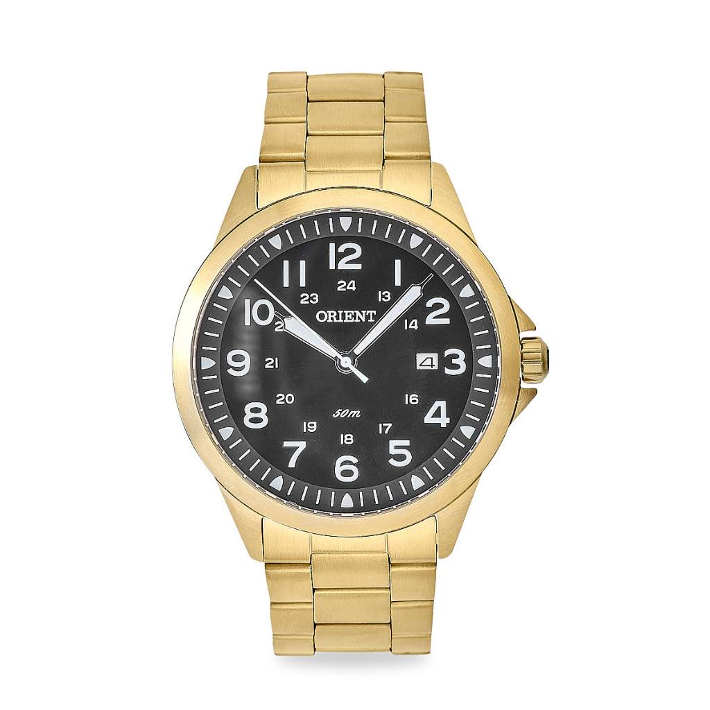Relógio Orient Masculino Dourado Mgss1199 P2Kx em Oferta na Shopee