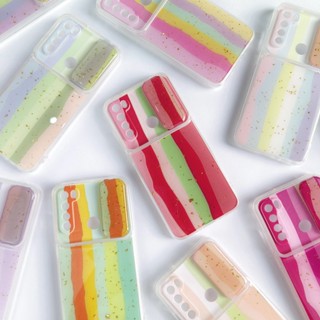 Capinha Para Celular Xiaomi Redmi Note 8 / Capa Feminina Tampa Câmera Arco Íris (CF22)