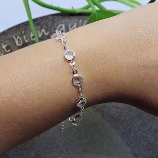 Pulseira Folheado Danhado A Prata 925 em Oferta na Shopee