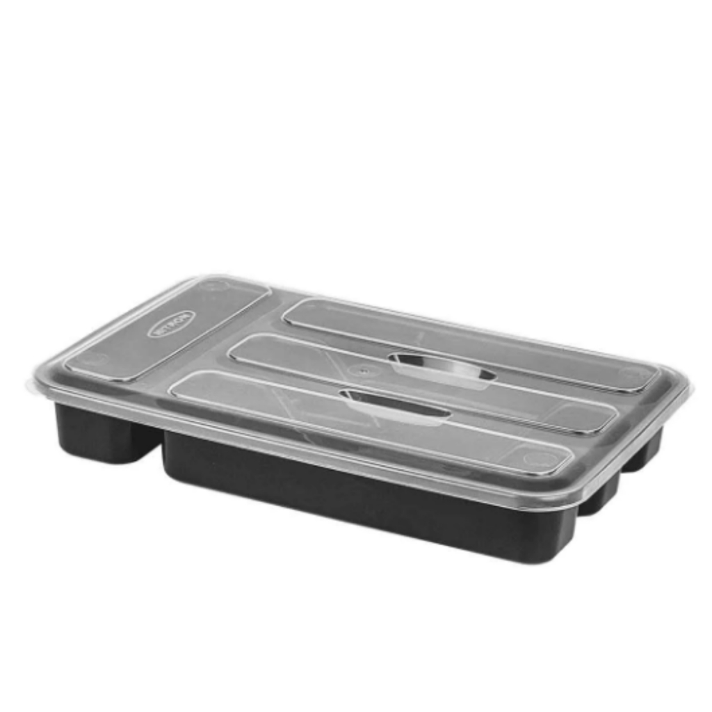 Porta Talher Gaveta Paris Com Tampa 4 Compartimento - Nitron em Oferta na Shopee