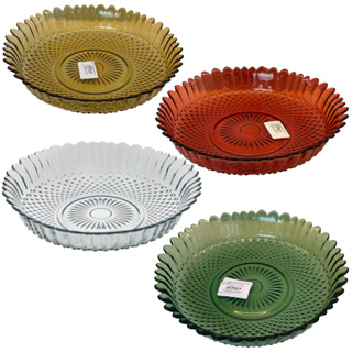 Centro De Mesa Saladeira Fruteira De Vidro Diazão 2l Vitazza em Oferta na Shopee