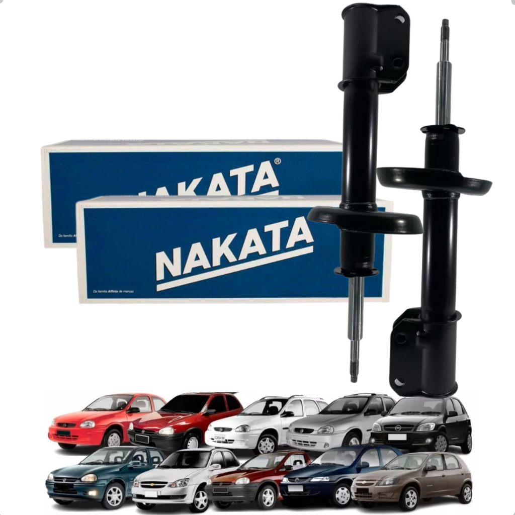 Par Amortecedor Dianteiro Nakata Celta Corsa Wind Sedan Classic Pickup em Oferta na Shopee