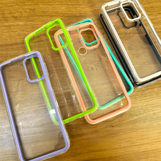 Capa Case Transparente 3 em 1 MOTOROLA G52/G72/G200 Capinha Protetora Silicone Aveludada anti-impacto/