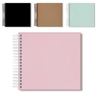 Álbum de Fotos Scrapbook 22 x 24 cm Várias Opções de Cores