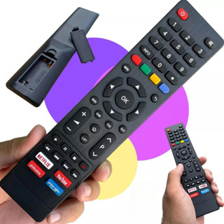 Controle Remoto Para Tv Philco Smart Tecla Netflix Globoplay Youtube Prime