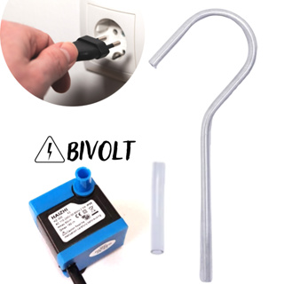 Bomba Submersa com Mangueira e Torneira para Bebedouro de Gato em Oferta na Shopee