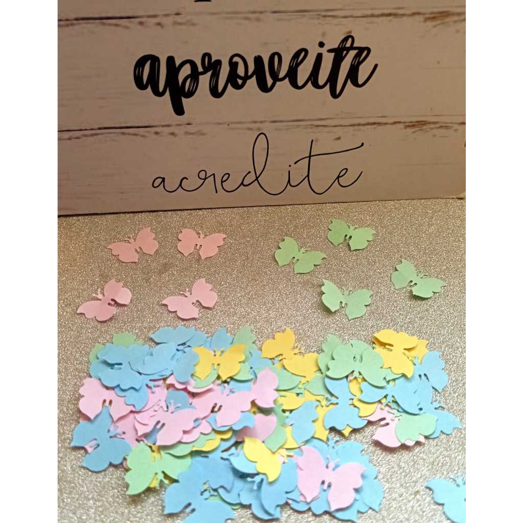 25 MINI BORBOLETAS DE PAPEL PARA DECORAÇÃO DEFESTA JARDIM DAS BORBOLETAS CANCYCOLORS E LEMBRANCINHAS
