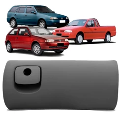 Tampa Porta Luvas Gol Parati Saveiro Bola G2 95 96 97 98 99 E Gol Special 2000 2001 2002 Cinza Claro