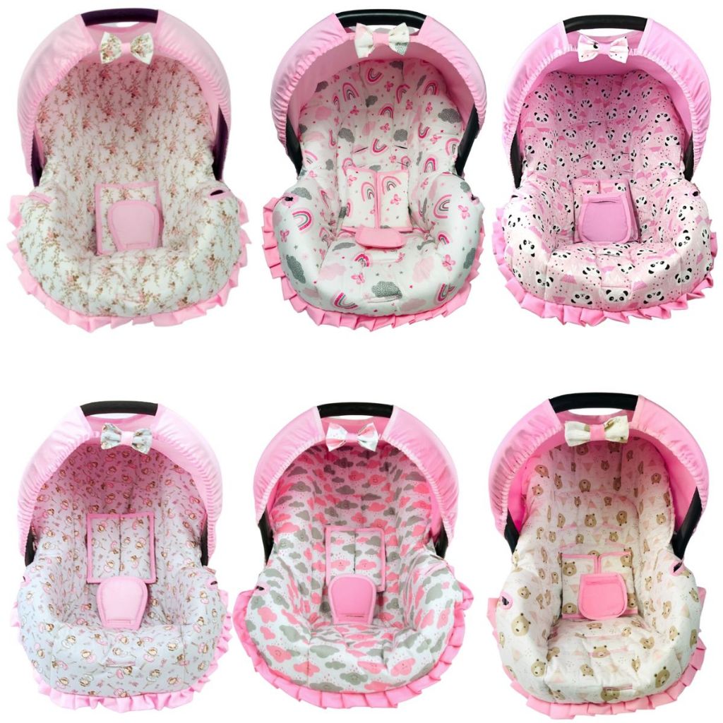 Capa Para Bebe Conforto Diversas Estampas Para Menina A Pronta Entrega em Oferta na Shopee