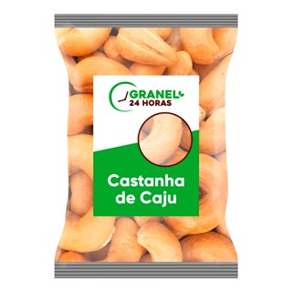 Castanha de Caju Torrada 1Kg -Banda/Pedaço Premium Com ou Sem Sal