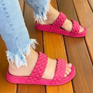 Papete Feminina Slide Modelo Birken Moda Praia Lançamento Super Promoção Envio 24H