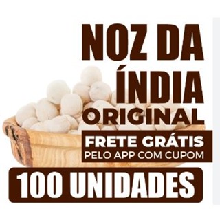 100 castanha india indiana original a pronta entrega