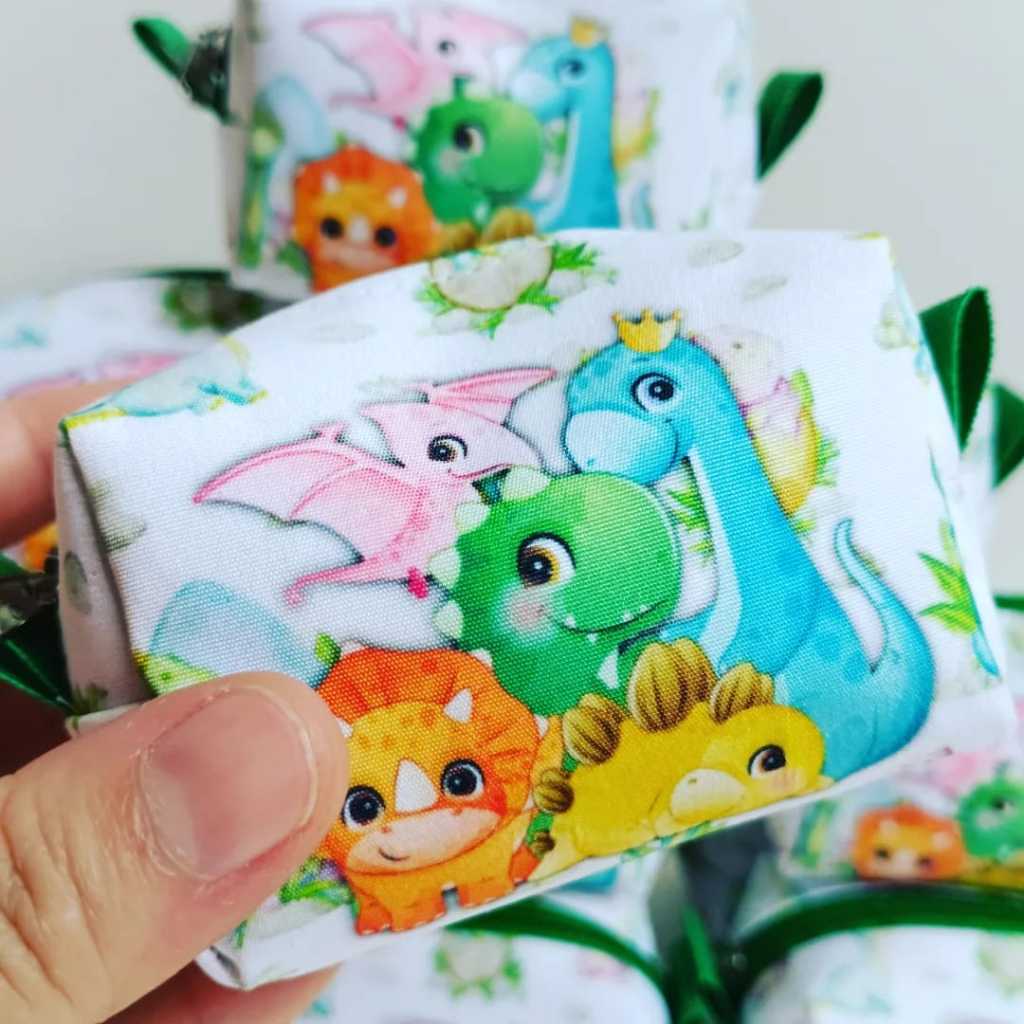 Porta Moeda Personalizado Dinossauro Baby batizado lembrancinhas de aniversário brindes top