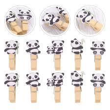 Kit 10 Mini Pregador Prendedor Madeira Decorado para Fotos ou Recados