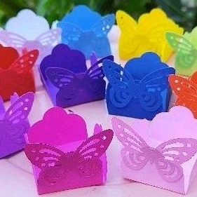 🦋 Forminhas para Doces – Tema Jardim Encantado das Borboletas 🦋 em Oferta na Shopee