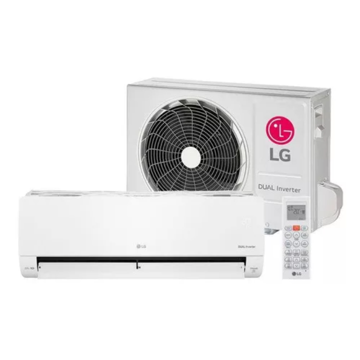 Ar Condicionado Hi Wall LG Dual Inverter Voice 12.000 Btus Quente E Frio