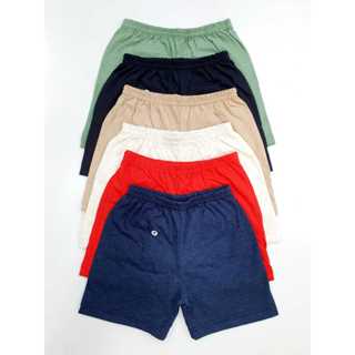 Kit 6 Shorts de malha coloridos