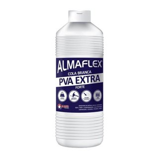 Cola Branca PVA Extra Forte 1Kg - Almaflex em Oferta na Shopee