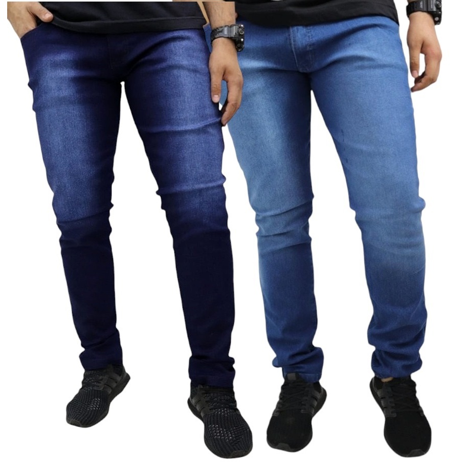 Kit 02 Calças Masculinas Jeans Premium Promoção