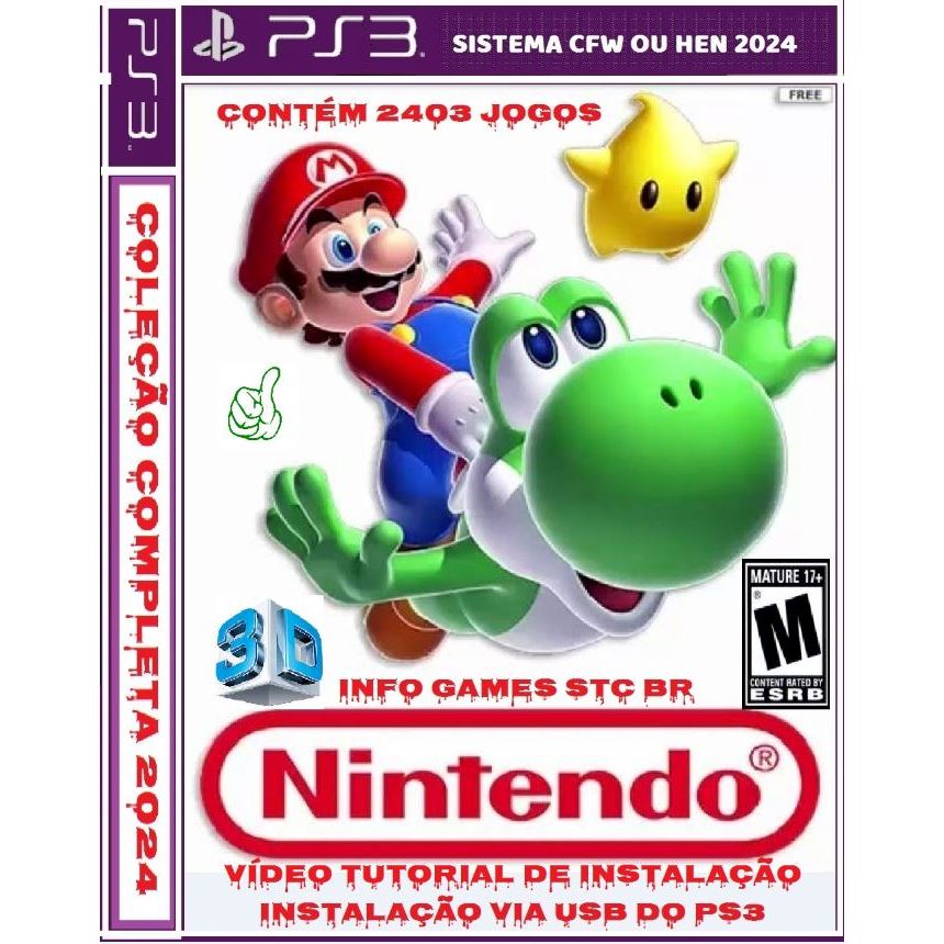 Jogos para PS3 Nintendo com 2403 Jogos