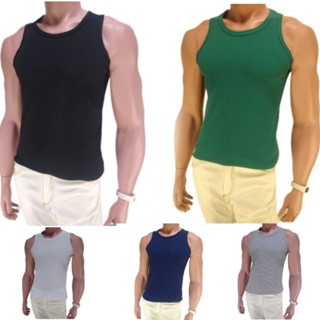 Kit 2 Camisetas Regata Canelada Modelo Americano