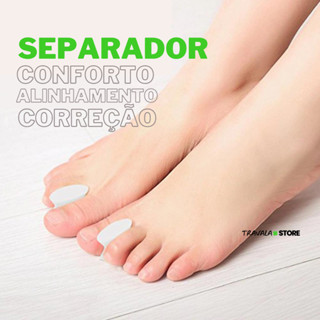 Separador De Dedos Dos Pés Para Correção de Joanete (1 Par)