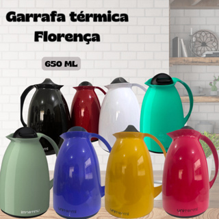 Garrafa Térmica 650ml Florença Unitermi Café Leite Chá Água Tereré Chimarrão em Oferta na Shopee