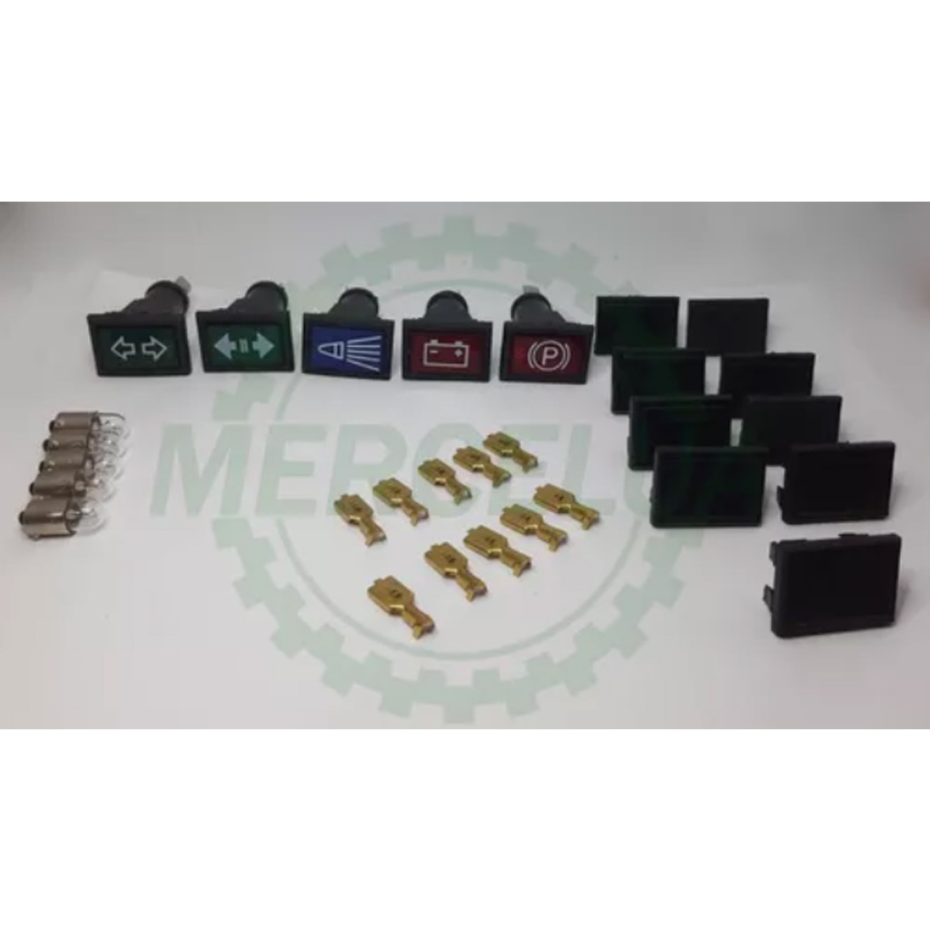 Kit Lente Painel Soquete + Lampadas Caminhão Mb Mercedes 1113 1513 1313 2013 2213