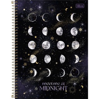 Caderno Espiral Capa Dura Universitário 10 Matérias Magic 160 Folhas