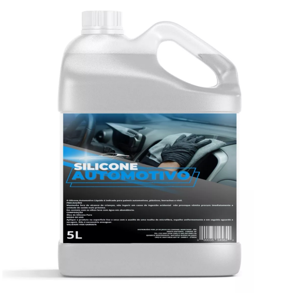 Oleo Silicone Líquido Automotivo, Esteiras E Barcos 5 Litros em Oferta na Shopee