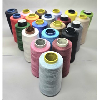 1 Linha para costura reta 120 - 100% Poliéster cone de 5000 jd coloridas  e  2000 Jd. em Oferta na Shopee