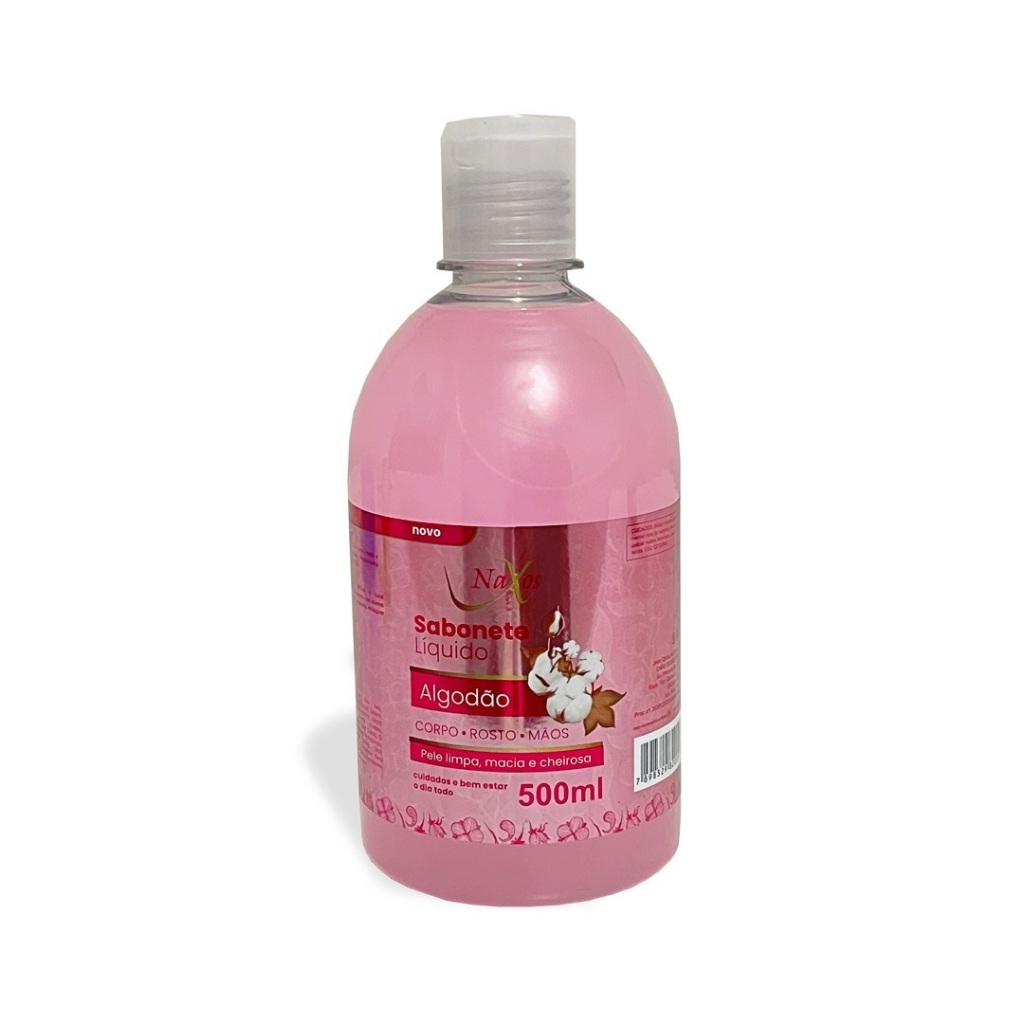 Sabonete Líquido Algodão Naxos 500m