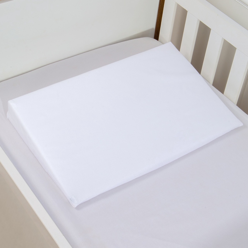 Travesseiro Anti Refluxo Bebe Para Berço Com Capa