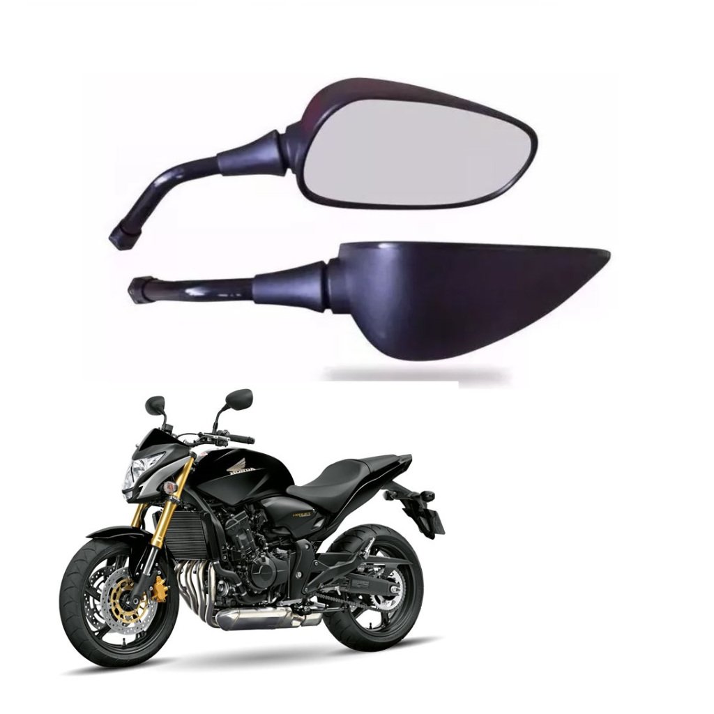 Par Espelho Retrovisor Cb 600 Hornet Modelo Original - De 2008 a 15 - Lente Convexa