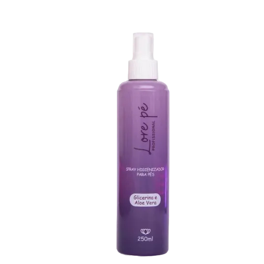 SPRAY HIGIENIZADOR PARA OS PES LORE PÉ 250ml